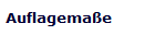 Auflagema�e