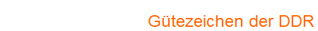 G�tezeichen der DDR