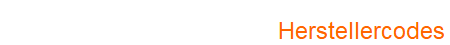 Herstellercodes