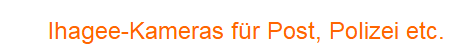 Ihagee-Kameras f�r Post, Polizei etc.