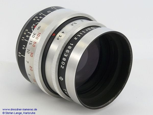 Telefogar #1863802 mit durchgehender R�ndelung der Fokussier- und Blendeneinstellringe