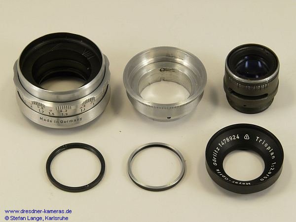 Trioplan #1478924 mit neuem Objektivgeh�use