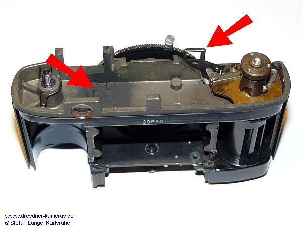 Altix-n/nb - funktionsloses Fenster und Vertiefung f�r den geplanten, jedoch nicht umgesetzten Einbau eines Entfernungsmessers