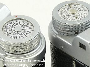 Vergleich der Filmmerkscheiben - links Dresdner Altix IV, rechts ZRAK-Altix IV aus Sarajevo