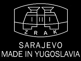 Art der R�ckwandlederpr�gung mit ZRAK-Logo bei der Sarajevo-Altix
