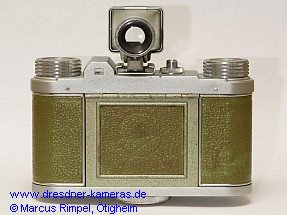 Altix V (olivgr�ne Kunstleder-Variante mit hellgr�ner Hammerschlag-Lackierung und passendem hellgr�nen Aufstecksucher)