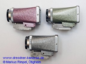 Aufstecksucher mit farbiger Hammerschlaglackierung f�r die farbigen Kunstleder-Varianten