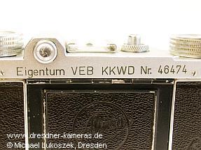 Altix V (#91209) Betriebskamera des VEB Kamera- und Kinowerke Dresden