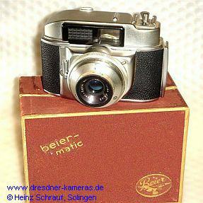 beiermatic  (Version 1) ab 1961 (mit Metall-Messtaste neben Zubeh�rschuh)
