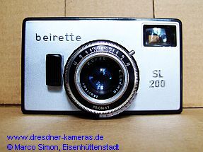 beirette sl 200 (unbelederte fr�he Version 1970)