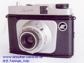 Koinor�120  - argentinische Lizenzproduktion der Certo-phot (Vertrieb: Rochester, Buenos Aires, um 1968)