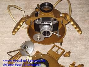 Revue-Unterwassergeh�use f�r die Exa Ia von der Firma Heckenrainer in M�nchen, vertrieben vom Versandhaus Quelle