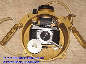 Revue-Unterwassergeh�use f�r die Exa Ia von der Firma Heckenrainer in M�nchen, vertrieben vom Versandhaus Quelle