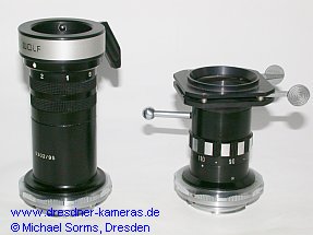 zwei �westliche� Endoskopkapseln hier als Ausf�hrung f�r das Exakta-Bajonett