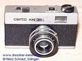 Certo KN 35 f�r 35mm-Kleinbildpatronen, ab ca. 1975/76