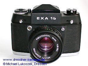 Exa 1b #C886063 (1985) mit Pentacon auto 1,8/50