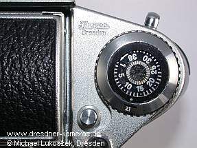 Exa Ia #294900 mit Deckkappengravur �Ihagee Dresden�