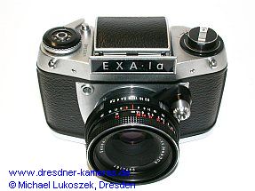 Exa Ia #000098; Nullserienkamera mit Bedienelementen wie bei der Exa 1b