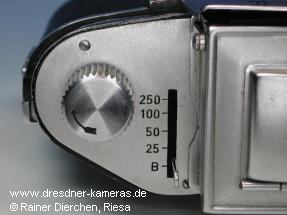 Exa mit Belichtungszeit 1/250s (1951)