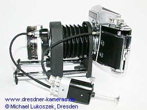 Doppeldrahtausl�ser am Kleinst-Balgennaheinstellger�t