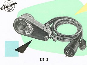 Elgawa-Prospekt-Titelblatt: Zentralblitzeinrichtung ZB3