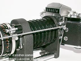 Ihagee-Ausl�serbr�cke am Kleinst-Balgennaheinstellger�t