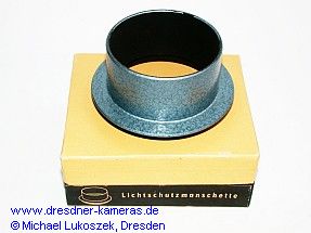 Lichtschutzmanschette f�r das Balgennaheinstellger�t