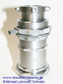 Ihagee-Mikrozwischenst�ck (Version 2, abnehmbar mit Ringschwalbe; Ihagee-Nr. 153)