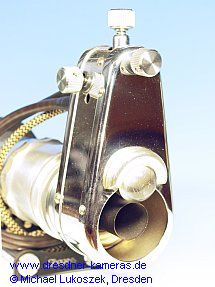 Zentralblitzeinrichtung ZB3 (bestehend aus Ringblitzr�hre, 6V-Pilotlicht und Anschlusskabeln)