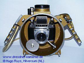 Geh�use mit eingesetzter Kamera ohne Frontplatte