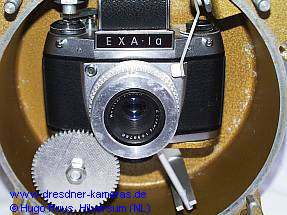 �bertragung des Ausl�sers, des Filmaufzuges, der Fokussierung und Blendeneinstellung