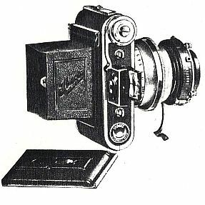 Ihagee-Parvola Nr. 1550 mit Plattenr�ckwand (Version mit Schnellspannhebel, Ihagee-Katalog 1939)