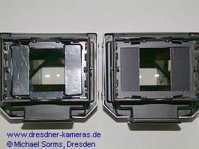 Unterschiede in der Maskierung zweier Prismeneins�tze