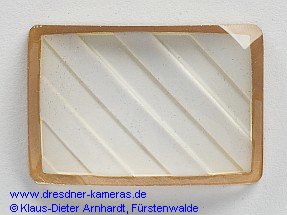 Mattlupen (Dahl�sches Modell) f�r die Exakta Varex VX mit Plattenr�ckwand