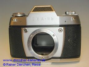 Exa IIb mit M42-Anschluss und Innenausl�sung 