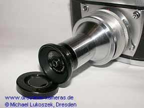 Anschluss mit 16mm Huygens-Okular und Sonnenfilter