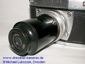 Anschluss mit 40mm Huygens-Okular