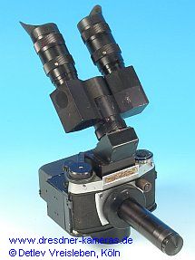 Beobachtungskomplex I des MfS - Frontansicht mit Optik SO-3.5