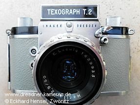 Texograph T.2 mit hellgrauer Belederung, gefertigt bei Andrew Clark, London