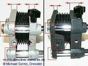 Prototyp des Ihagee-Kleinst-Balgennaheinstellger�ts