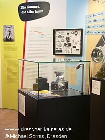 Sonderausstellung �Exakta in aller Welt - Das Dresdner Kamerawerk Ihagee� in den Technischen Sammlungen der Stadt Dresden