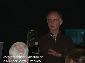 Hugo Ruys w�hrend seines Vortrags zu Johan Steenbergen