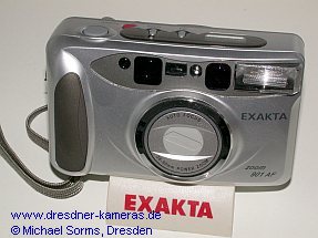 Exakta Kameraaufsteller (Nachwendeproduktion der 1990er Jahre f�r Exakta Kompakt- und Digitalkameras aus Fernost - Hersteller Schneider bzw. Pentacon Dresden)