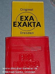 Exa-Exakta Taschenspiegel mit H�lle