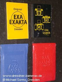 Exa-Exakta Taschenspiegel in verschiedenen Ausf�hrungen mit H�lle