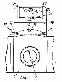 Patentzeichnungen D.R.P. 57a/736�468: Spiegelreflexkamera mit Fotometer