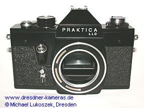 Praktica LLC, weltweit erstmals elektrische �bertragung des Blendenwertes und TTL-Messung  bei Offenblende