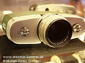 KW Zweifilm-Kamera (Prototyp mit zwei Schlitzverschl�ssen 1955)