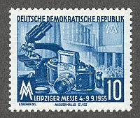 1955 - Leipziger Messe, Exakta, Michel-Nr. 479