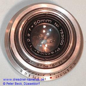 Practicar 1:2,9 f=50mm (M42x1) f�r den USA Export